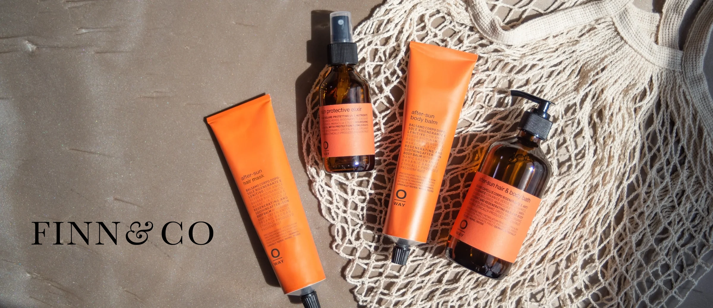 OWay Summer Hair Products (SunWay) from FINN & CO Northampton