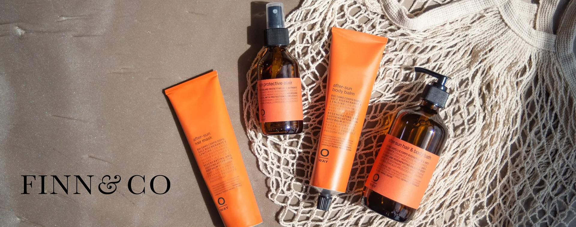 OWay Summer Hair Products (SunWay) from FINN & CO Northampton